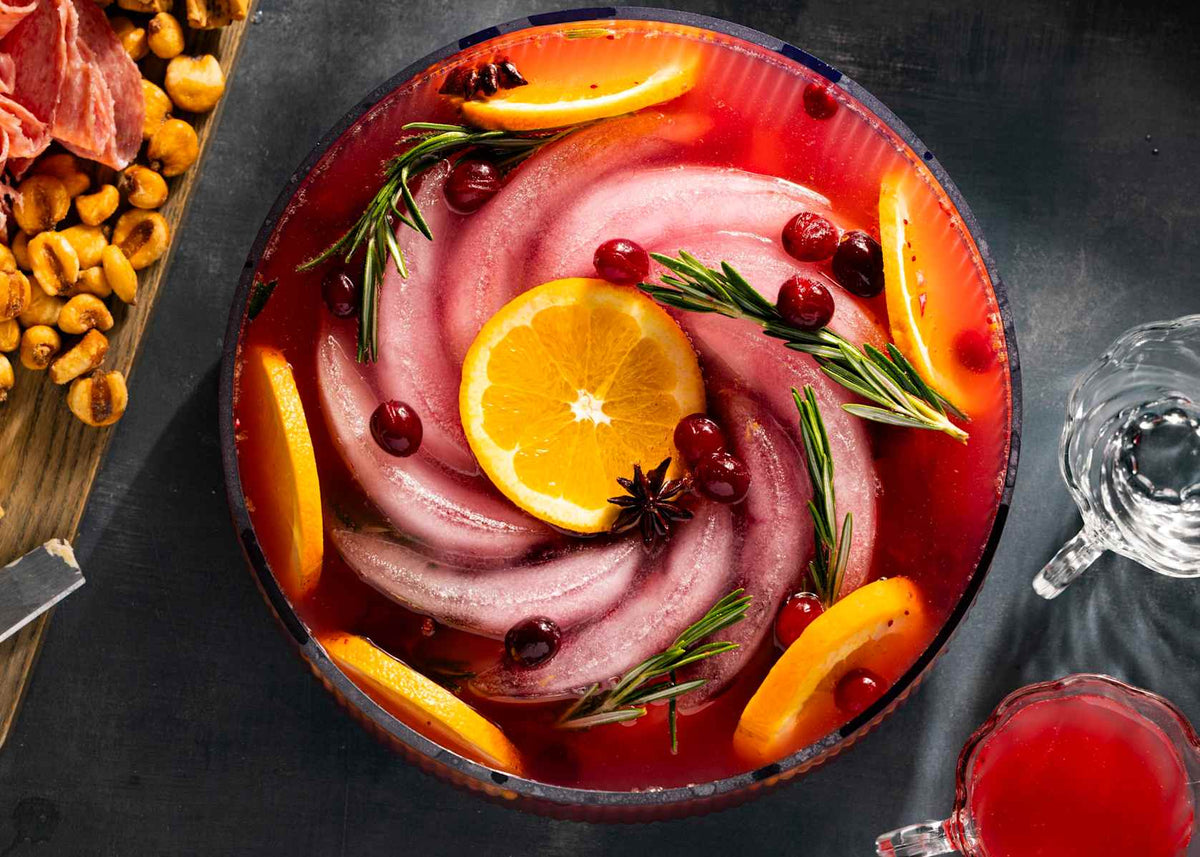 Hot Spiced Cranberry Punch