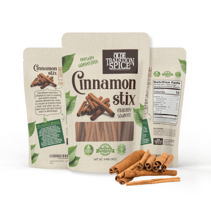 Olde Tradition Cinnamon Sticks 4 inch — 2 oz and 4 oz sizes