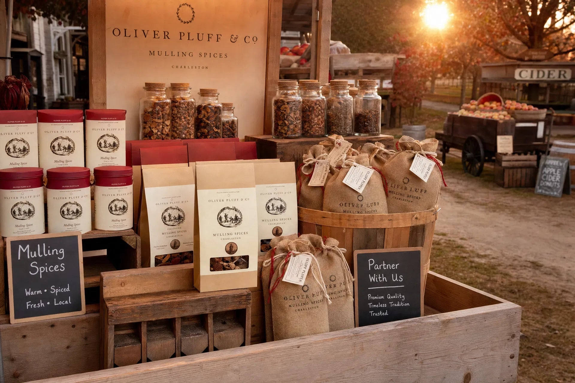 Wholesale Mulling Spices for Farms, Orchards & Retailers